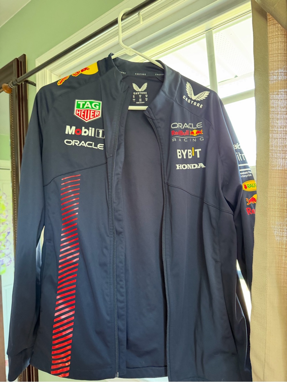 Oracle Red Bull Racing Navy Team Softshell Jacket